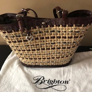 Brighton Bag - Basketweave Tote